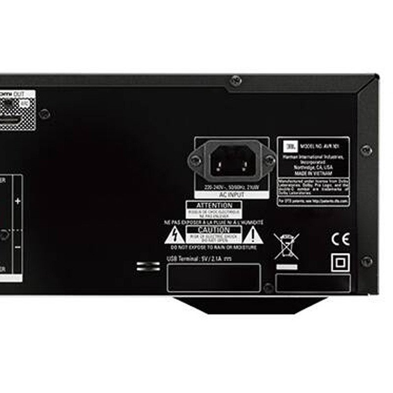 JBL AVR101 HiFi立体声5.1声道家庭影院 AV功放机