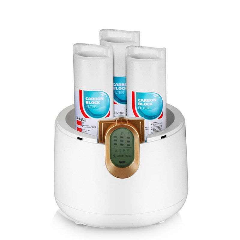 沁园QJ-UF-302C 净水器家用台上式三级过滤超滤机图片