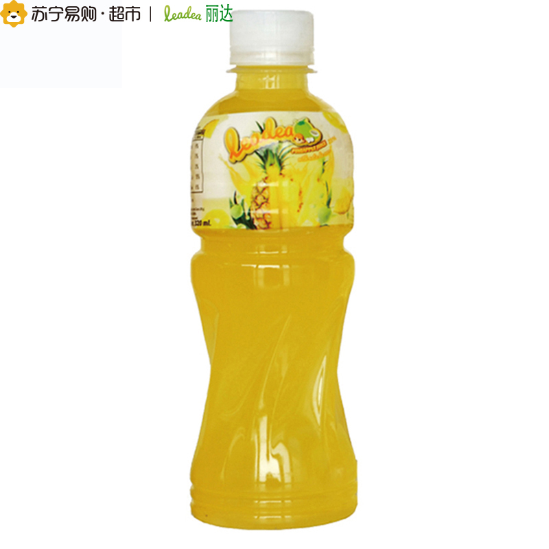 泰国进口 leadea丽达椰果菠萝汁 320ml*8