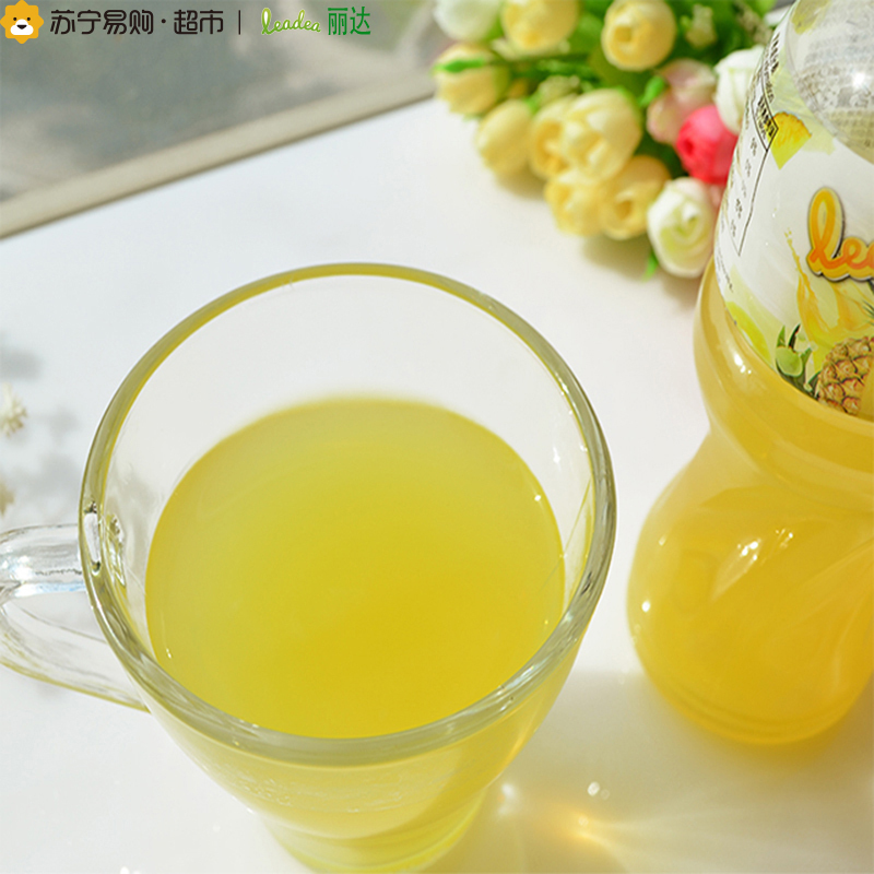 泰国进口 leadea丽达椰果菠萝汁 320ml*8