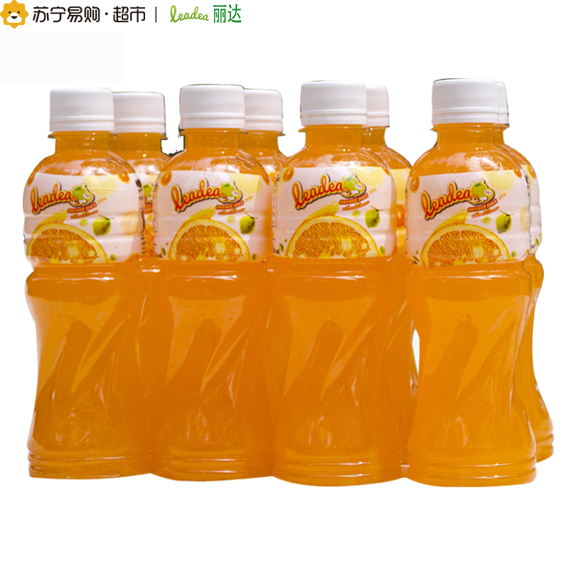 leadea丽达椰果橙汁320ml*8