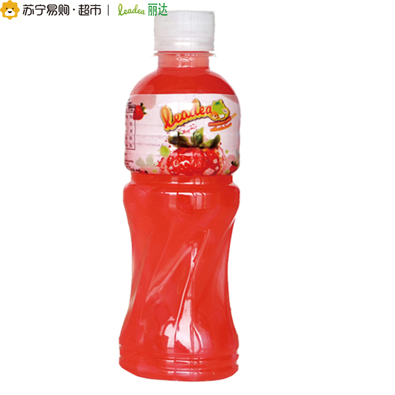 泰国进口 leadea丽达椰果草莓汁 320ml*8