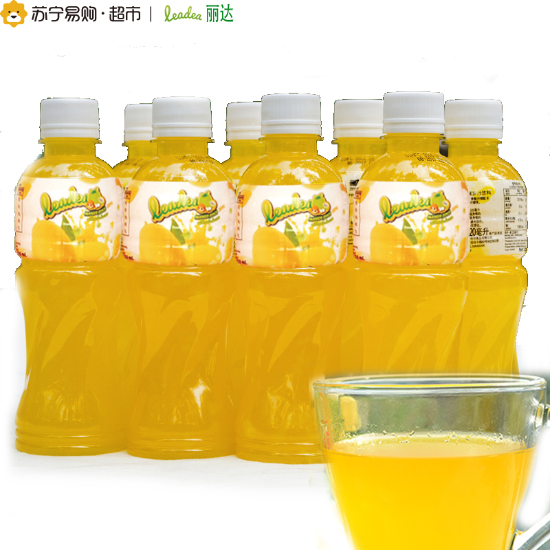 泰国进口 leadea丽达椰果芒果汁 320ml*8