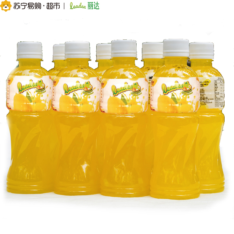 泰国进口 leadea丽达椰果芒果汁 320ml*8