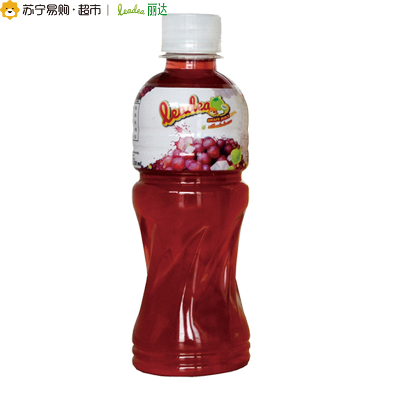 泰国进口 leadea丽达椰果葡萄汁 320ml*8