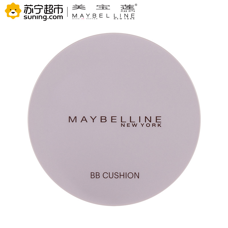 美宝莲(Maybelline) 巨遮瑕空气轻垫霜升级版 02自然色 14g