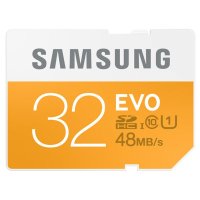 三星(SAMSUNG) 高速SD存储卡 32G UHS-1 48MB/s 升级版 专业相机卡