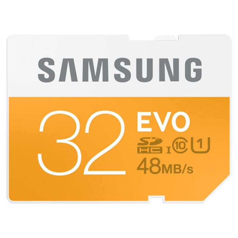 三星(SAMSUNG) 高速SD存储卡 32G UHS-1 48MB/s 升级版 专业相机卡