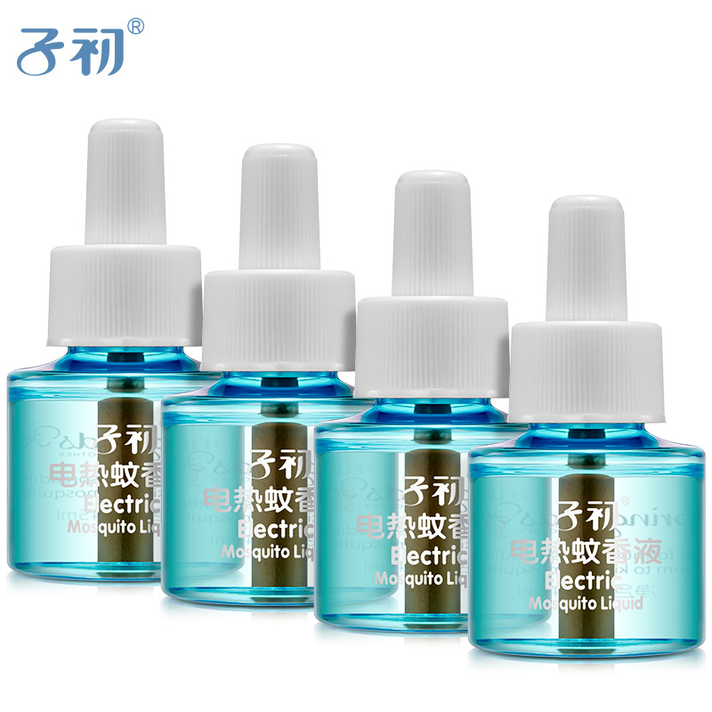 子初springbuds婴儿电热蚊香液45ml/瓶*4+1组合装宝宝儿童长效驱蚊