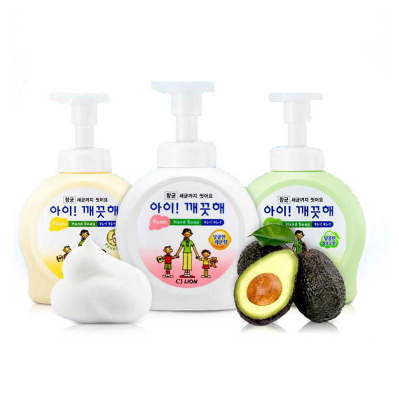 进口希杰狮王CJ LION 儿童泡沫洗手液250ml(柠檬味)
