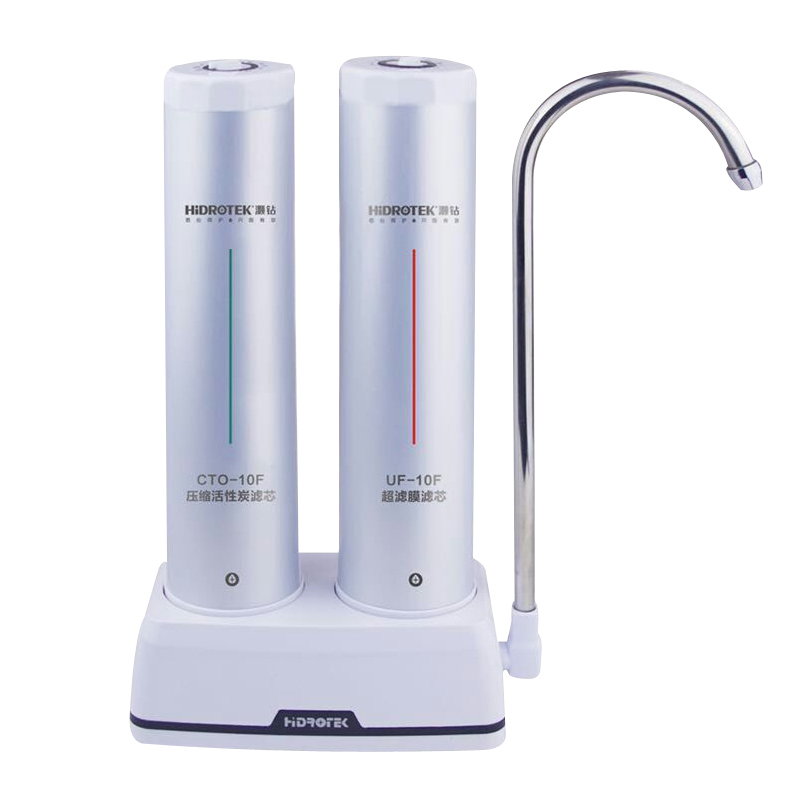 [送榨汁机]灏钻 KWF-2 家用净水器 直饮净水机 水龙头净水器 自来水过滤器
