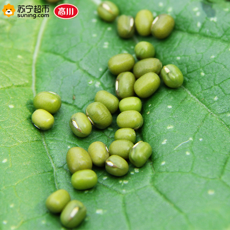 高川绿豆400g/袋 绿豆 五谷杂粮-清热绿豆汤高清大图