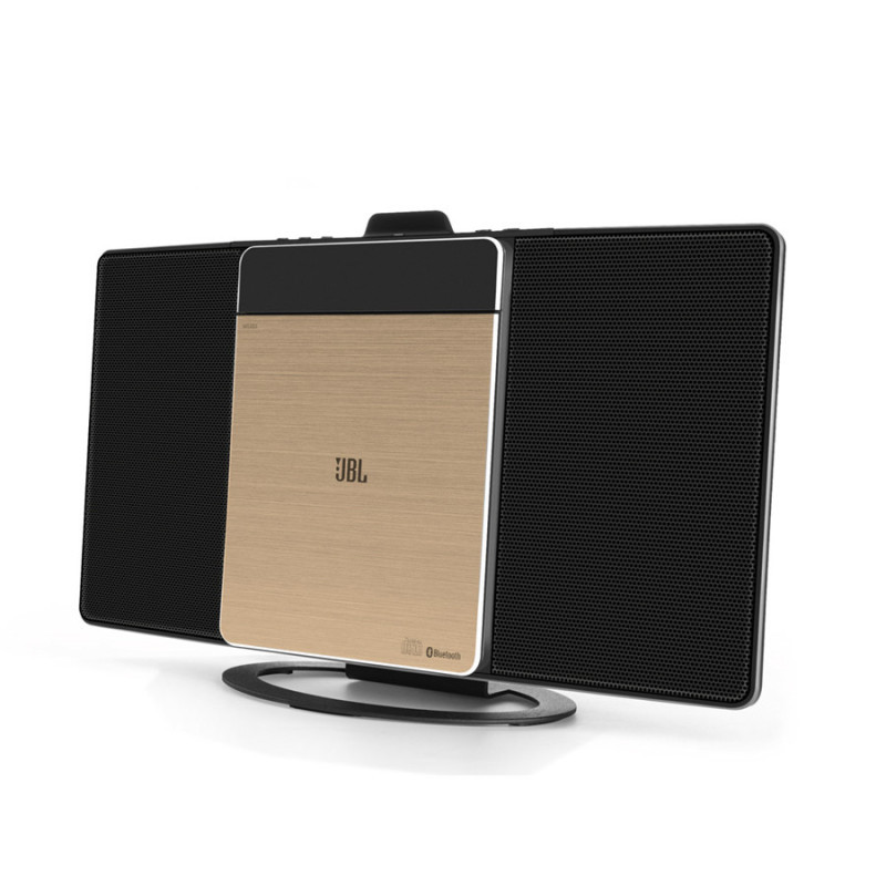 JBL ms302蓝牙组合台式音响多媒体迷你音箱 桌面音响 金色