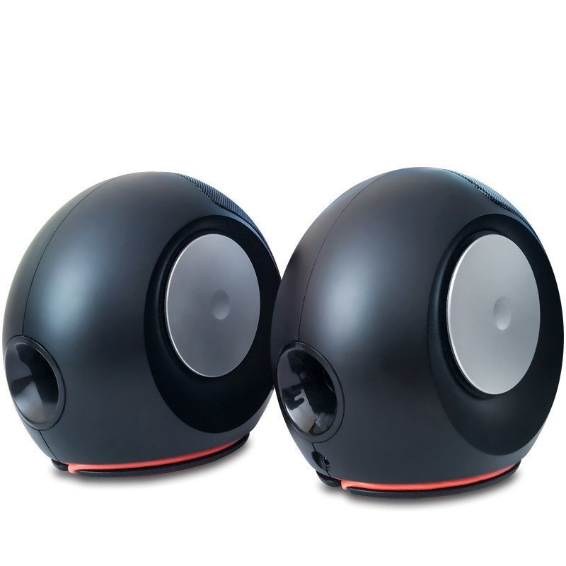 JBL Pebbles mini 音乐蜗牛电脑小音箱 USB供电 低音炮 2.0迷你音响- 黑色