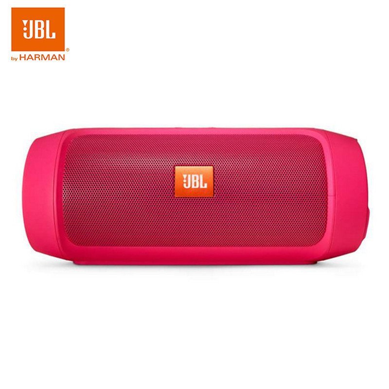 JBL Charge2+ II+音乐冲击波 charge2升级版 无线迷你蓝牙防溅水音箱 蓝牙音箱 便携音箱-玫红色