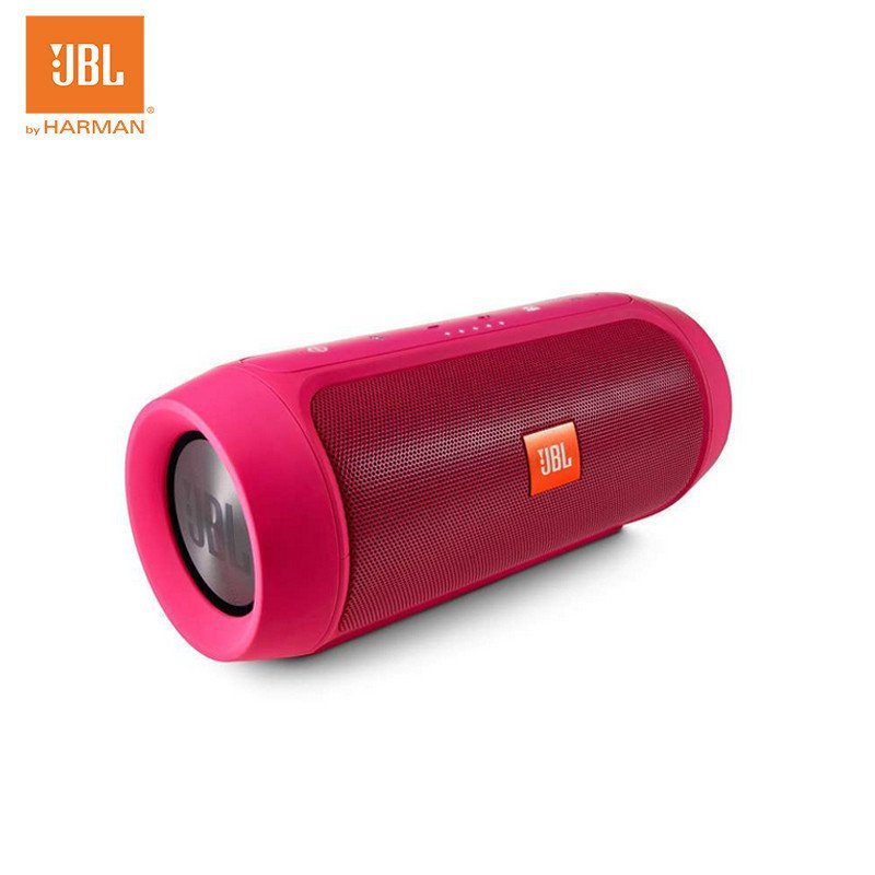 JBL Charge2+ II+音乐冲击波 charge2升级版 无线迷你蓝牙防溅水音箱 蓝牙音箱 便携音箱-玫红色