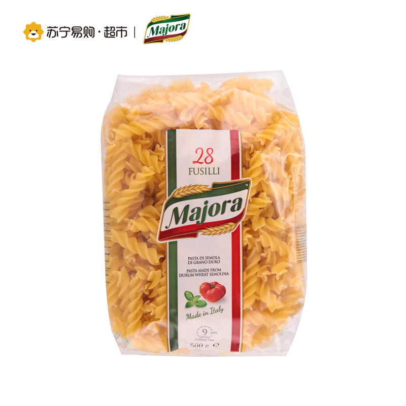麦嘉乐单色螺丝形意大利面500g/包