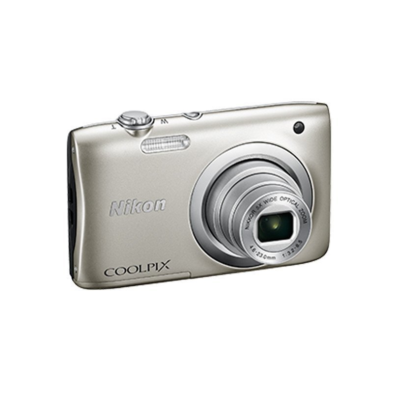 尼康数码相机 COOLPIX A100 (银)+包+16G卡