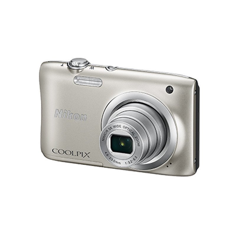尼康数码相机 COOLPIX A100 (银)+包+16G卡
