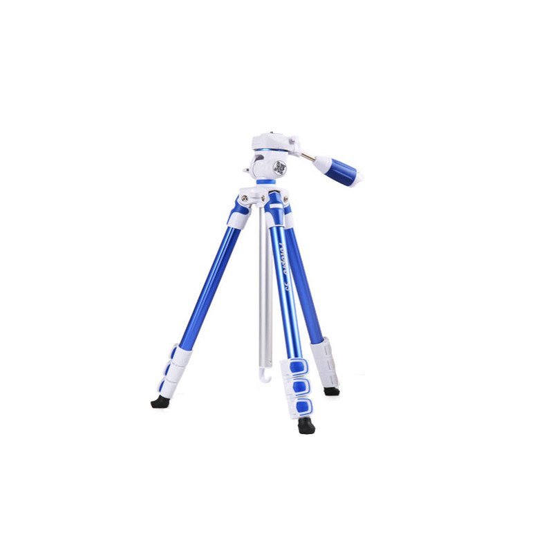 富图宝(Fotopro) 新秀S3蓝色 社交分享系列 潮流超轻单反微单数码相机便携三脚架四维云台套装