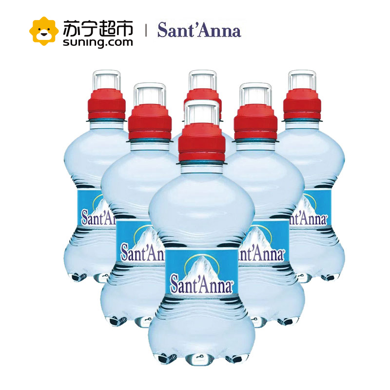 意大利进口圣安娜Sant’Anna饮用水250ml*6