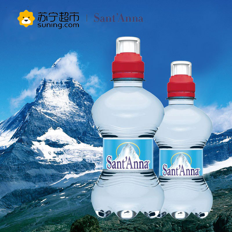 意大利进口圣安娜Sant’Anna饮用水250ml*6