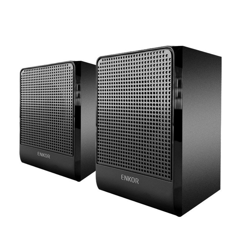 恩科（ENKOR）E300 台式笔记本2.1电脑音响低音炮 有源多媒体木质迷你音箱