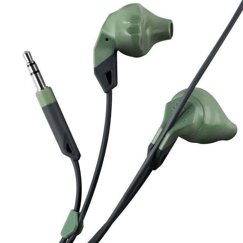JBL GRIP 200 专业运动耳机 双耳入耳式通话跑步耳塞 运动不掉落 橄榄绿图片
