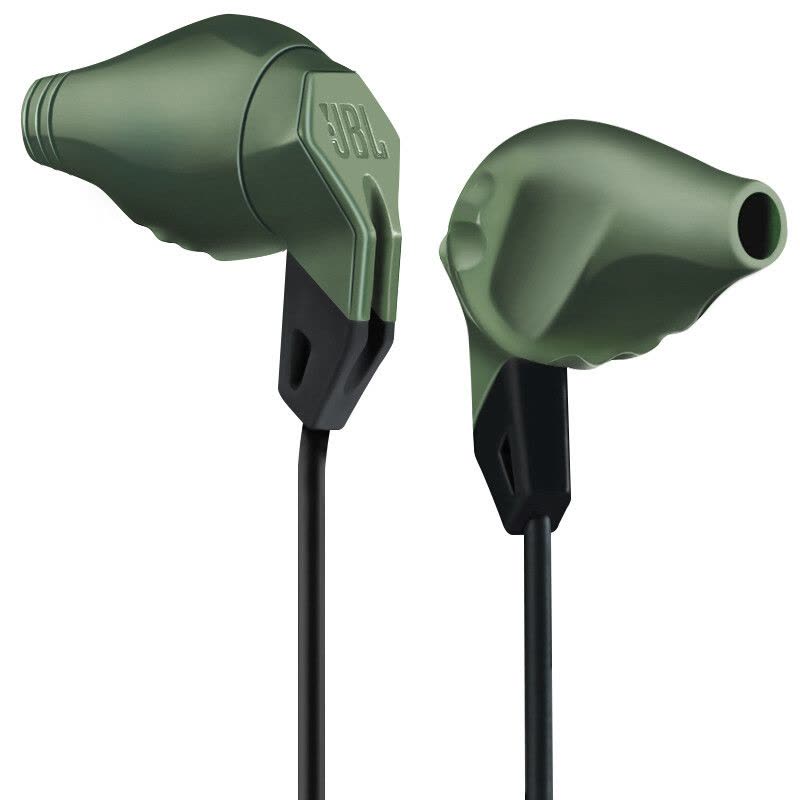 JBL GRIP 200 专业运动耳机 双耳入耳式通话跑步耳塞 运动不掉落 橄榄绿图片
