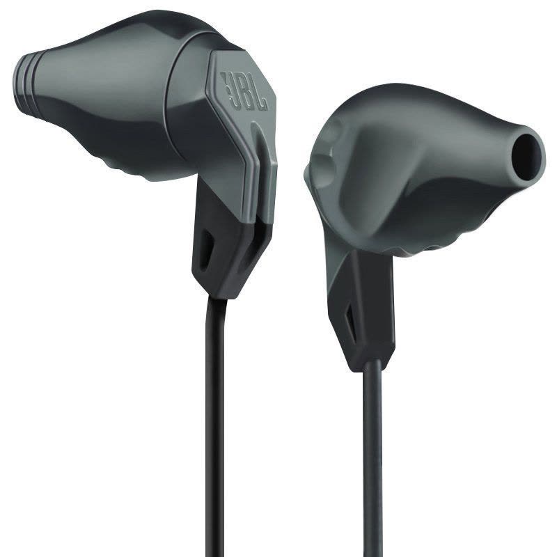 JBL GRIP 200 专业运动耳机双耳入耳式通话耳塞 运动不掉落 炭灰色图片