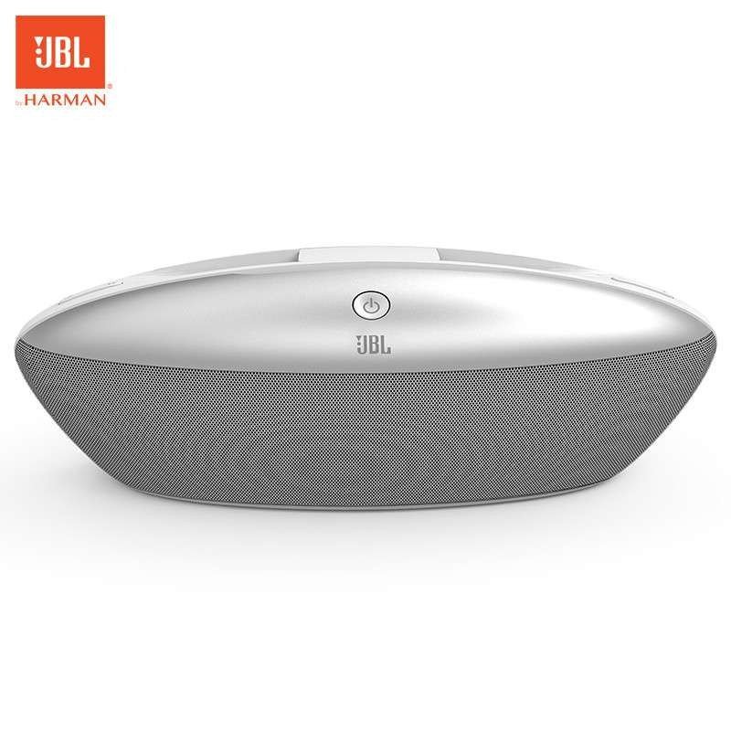 JBL BOAT 音乐快艇 蓝牙音箱 苹果5/6S 充电底座音箱 同步闹钟FM调频收音 珠光白