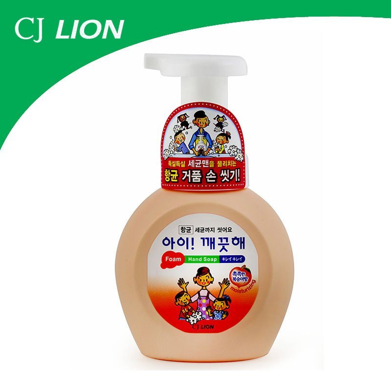 CJ LION 泡沫洗手液250ml(蜜桃味)