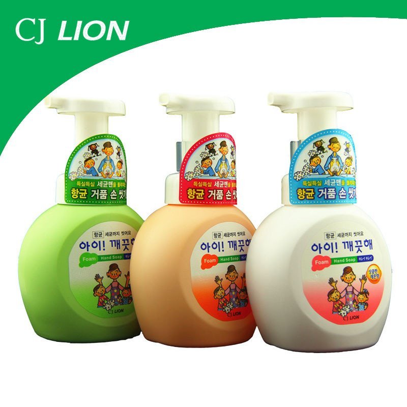 CJ LION 泡沫洗手液250ml(蜜桃味)