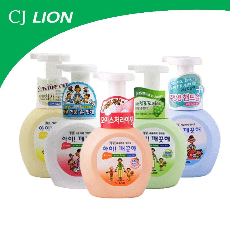 CJ LION 泡沫洗手液250ml(蜜桃味)