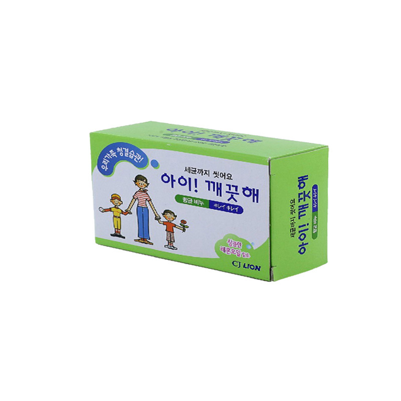 韩国进口 CJ LION 爱可酷她抗菌香皂 100g(一块装)