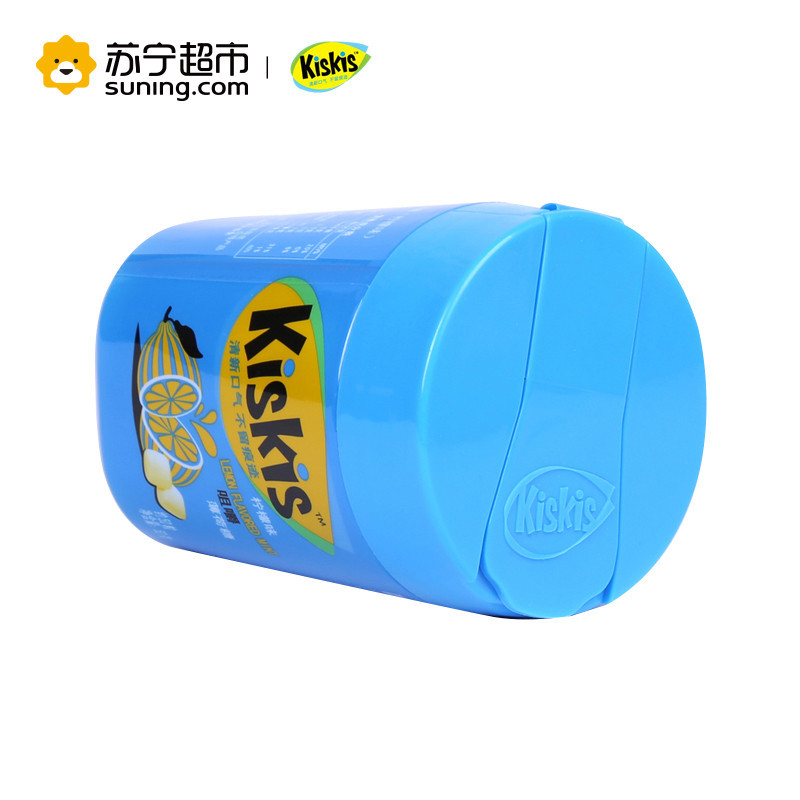 KISKIS酷滋咀嚼薄荷糖(柠檬味)52g/瓶