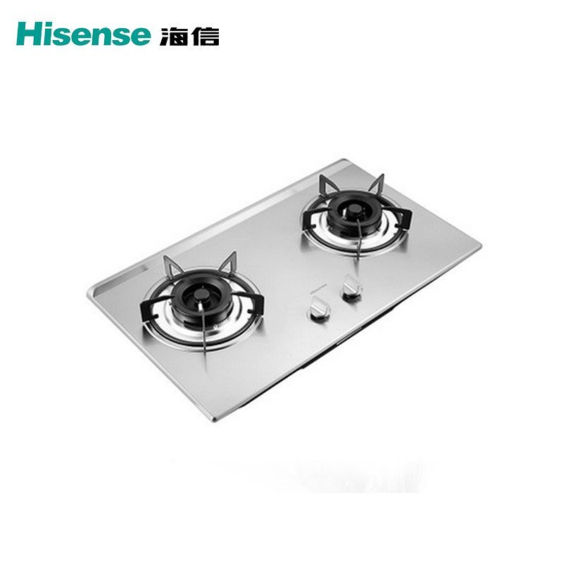 Hisense/海信 燃气灶 JZT-WG5201 (天然气) 台嵌两用 不锈钢面板