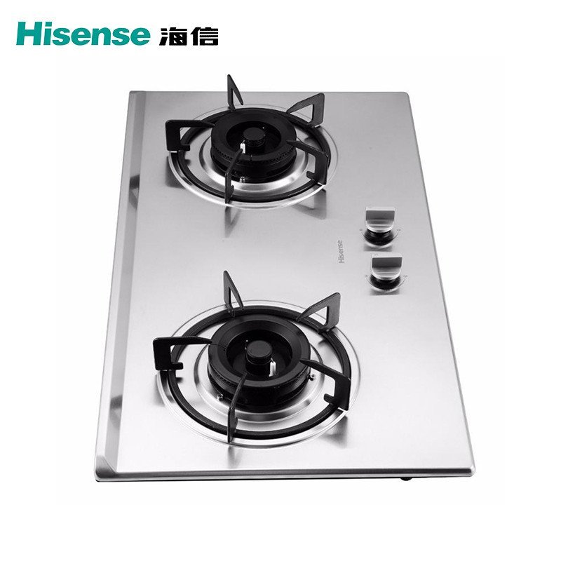 Hisense/海信 燃气灶 JZT-WG5201 (天然气) 台嵌两用 不锈钢面板