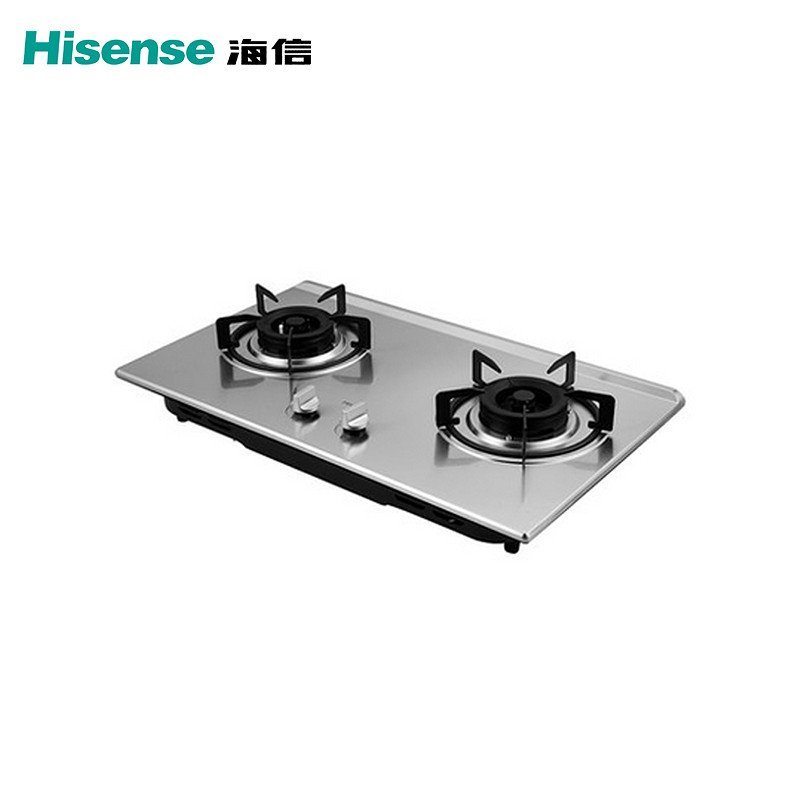 Hisense/海信 燃气灶 JZT-WG5201 (天然气) 台嵌两用 不锈钢面板