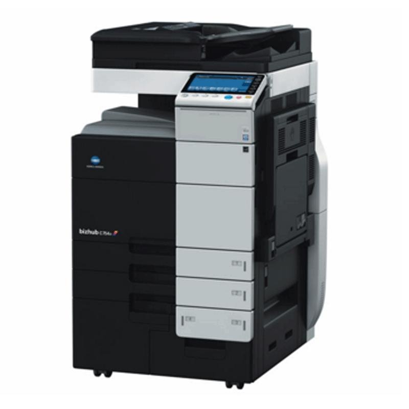 柯尼卡美能达(KONICA MINOLTA)bizhub C754e A3彩色复合机 75页/分 打印复印扫描(含双面同步扫描自动输稿器+双面单元+四纸盒)