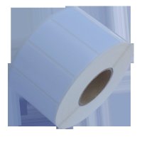 标签打印纸条码纸 亮白 PET 不干胶扫码纸 50*30*2000 ( 10卷起订)