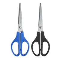齐心 B2715 中号标准办公剪刀 170mm 配