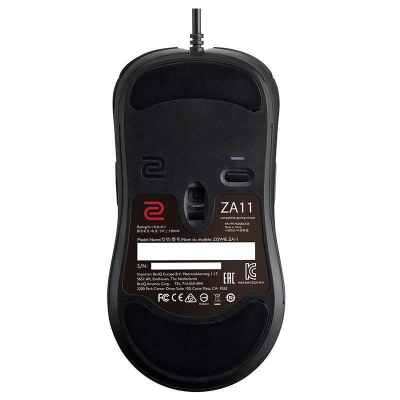 明基(BenQ)ZOWIE GEAR 卓威 奇亚 ZA11 绝地求生有线电竞吃鸡鼠标 USB 光电 黑色