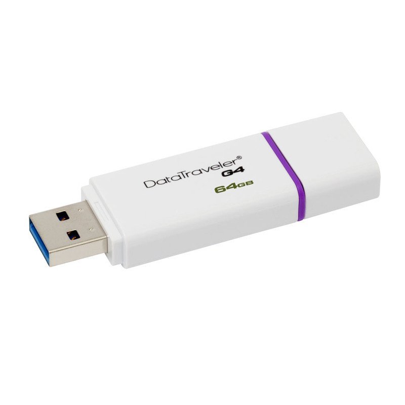 金士顿 DTIG4-64G U盘 紫白色