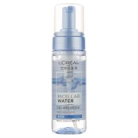 欧莱雅(LOREAL)面部卸妆乳 三合一卸妆洁颜泡沫 清爽型 150ml 保湿补水 深层清洁 各种肤质L'OREAL
