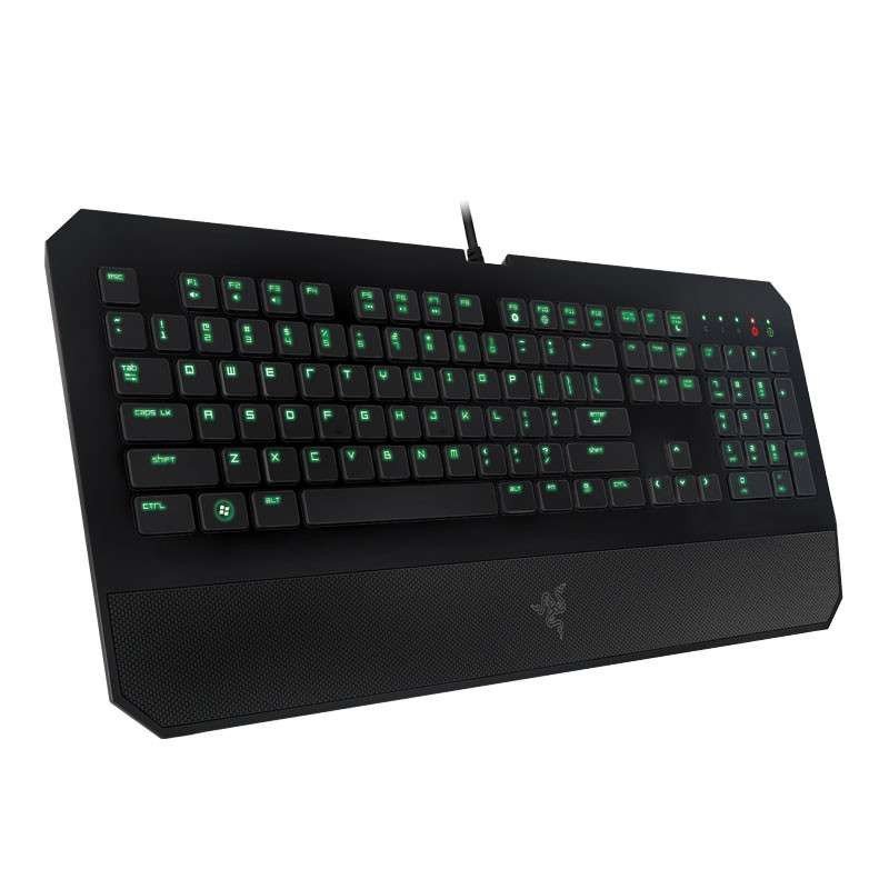 雷蛇(Razer)噬魂金蝎 DeathStalker 有线USB 游戏吃鸡键盘 背光版 黑色