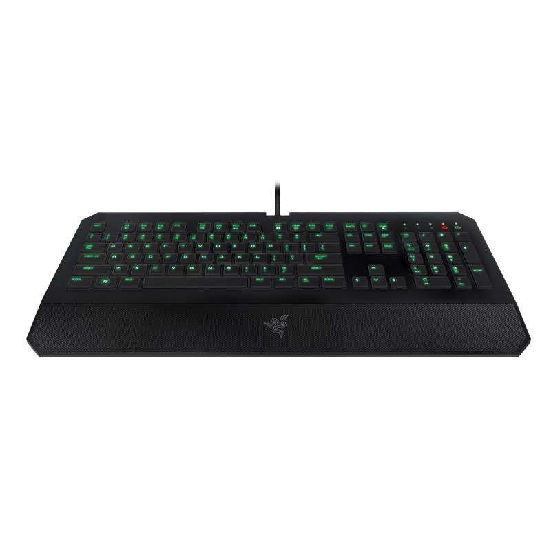 雷蛇(Razer)噬魂金蝎 DeathStalker 有线USB 游戏吃鸡键盘 背光版 黑色