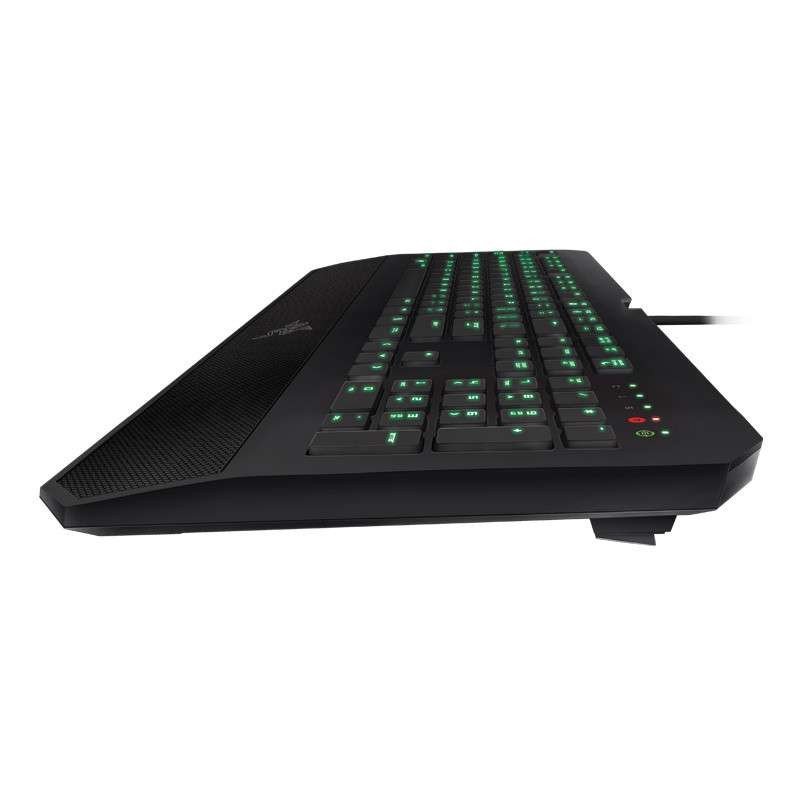 雷蛇(Razer)噬魂金蝎 DeathStalker 有线USB 游戏吃鸡键盘 背光版 黑色