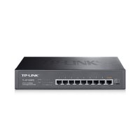 TP-LINK交换机 TL-SF1009PE 9口百兆非网管POE /