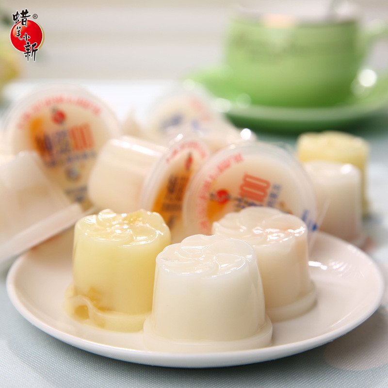 蜡笔小新 纯滋100乳酸菌果肉果冻 混合口味 400g